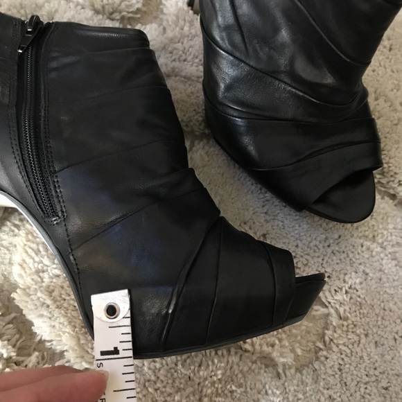 Platform Open Toe Booties - Picture 6 of 6